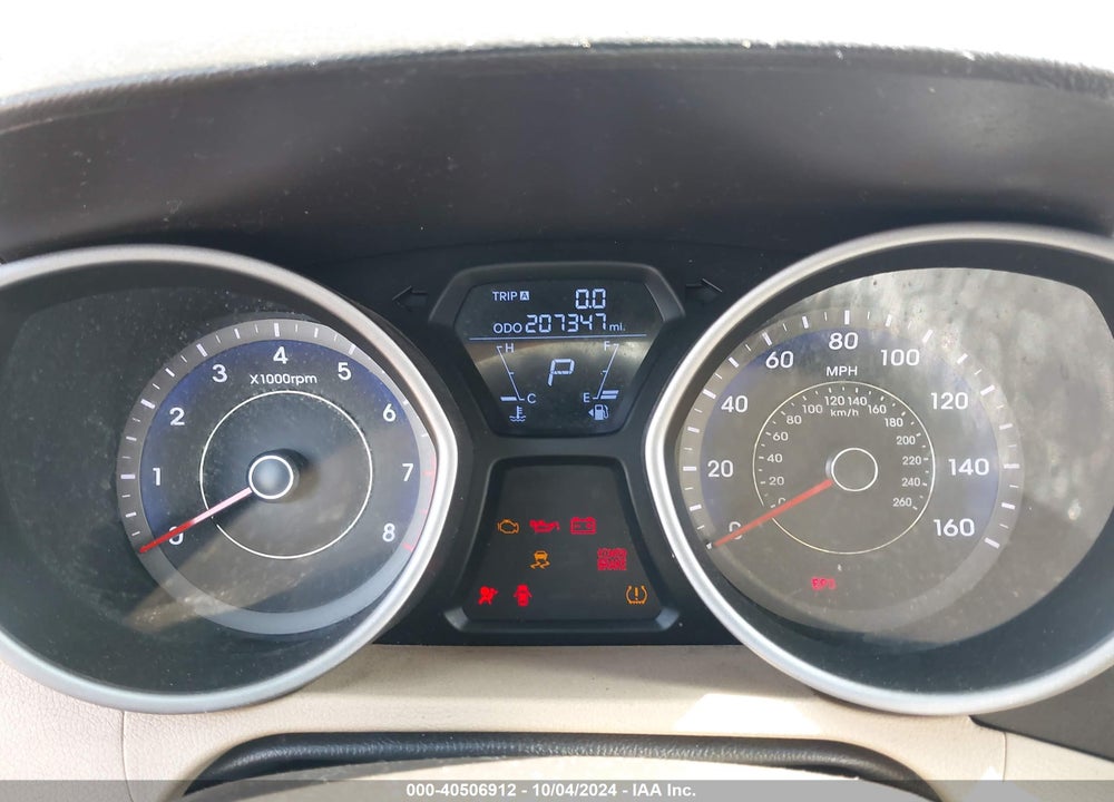2012 HYUNDAI ELANTRA GLS (ULSAN PLANT) VIN: KMHDH4AE7CU427728