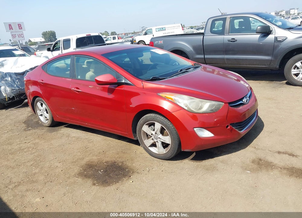 2012 HYUNDAI ELANTRA GLS (ULSAN PLANT) VIN: KMHDH4AE7CU427728