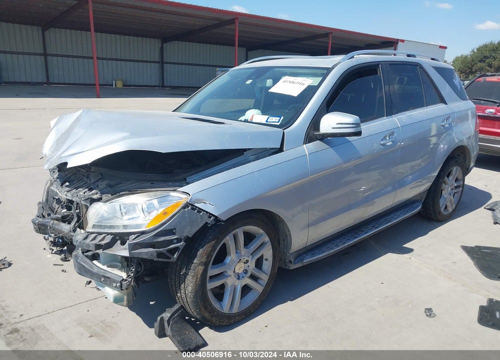 2014 MERCEDES-BENZ ML 350 VIN: 4JGDA5JB8EA377698