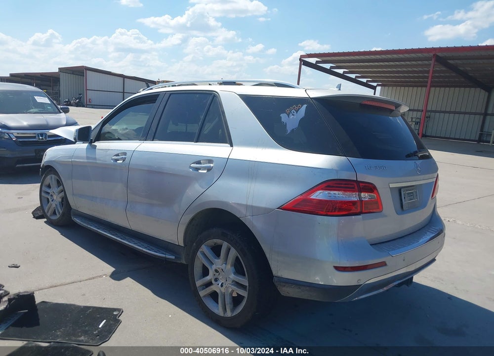 2014 MERCEDES-BENZ ML 350 VIN: 4JGDA5JB8EA377698