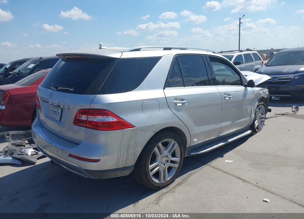 2014 MERCEDES-BENZ ML 350 VIN: 4JGDA5JB8EA377698