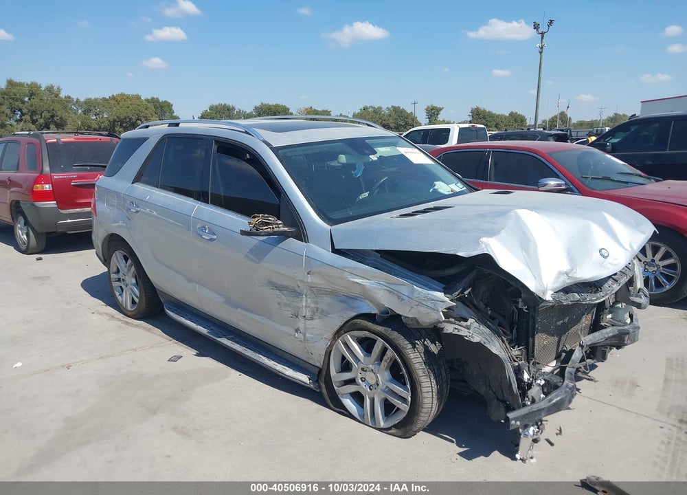 2014 MERCEDES-BENZ ML 350 VIN: 4JGDA5JB8EA377698