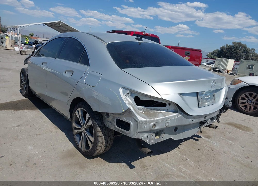 2018 MERCEDES-BENZ CLA 250 VIN: WDDSJ4EB1JN540782