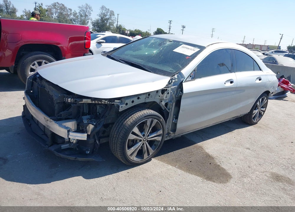 2018 MERCEDES-BENZ CLA 250 VIN: WDDSJ4EB1JN540782