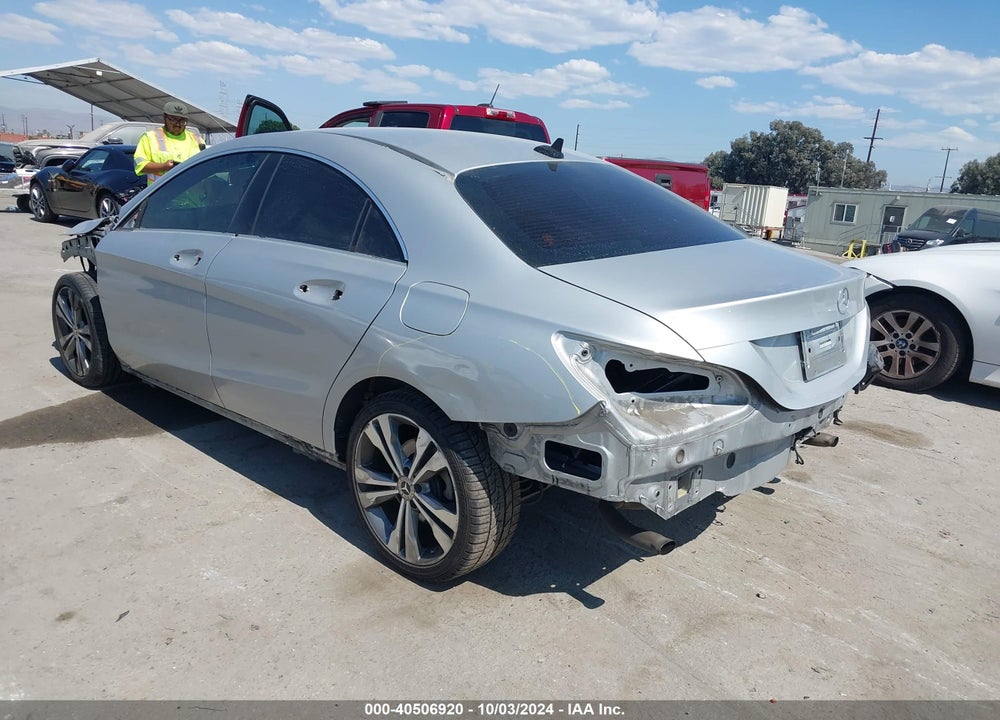 2018 MERCEDES-BENZ CLA 250 VIN: WDDSJ4EB1JN540782