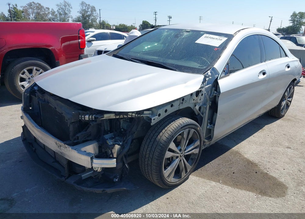 2018 MERCEDES-BENZ CLA 250 VIN: WDDSJ4EB1JN540782