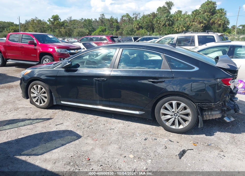2016 HYUNDAI SONATA SPORT VIN: 5NPE34AF2GH343123