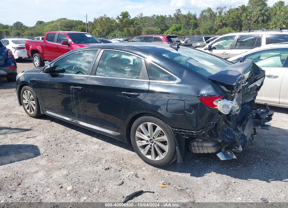 2016 HYUNDAI SONATA SPORT VIN: 5NPE34AF2GH343123