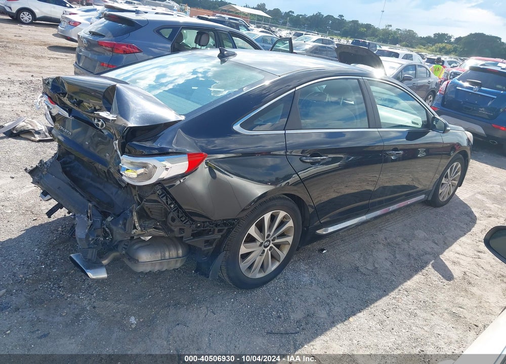 2016 HYUNDAI SONATA SPORT VIN: 5NPE34AF2GH343123