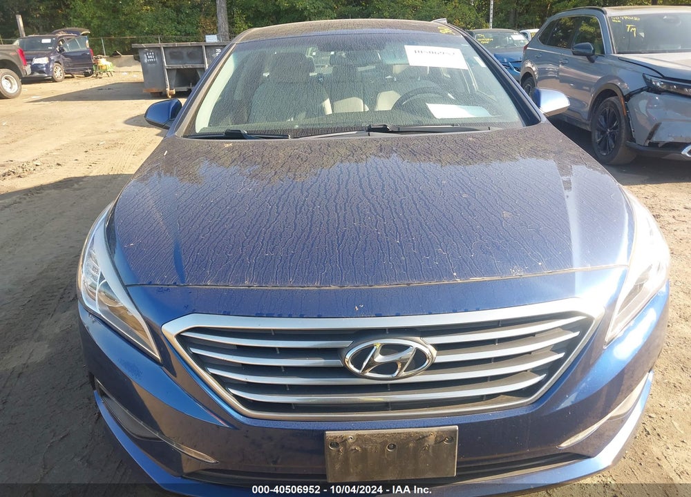 2015 HYUNDAI SONATA SE VIN: 5NPE24AF0FH185334