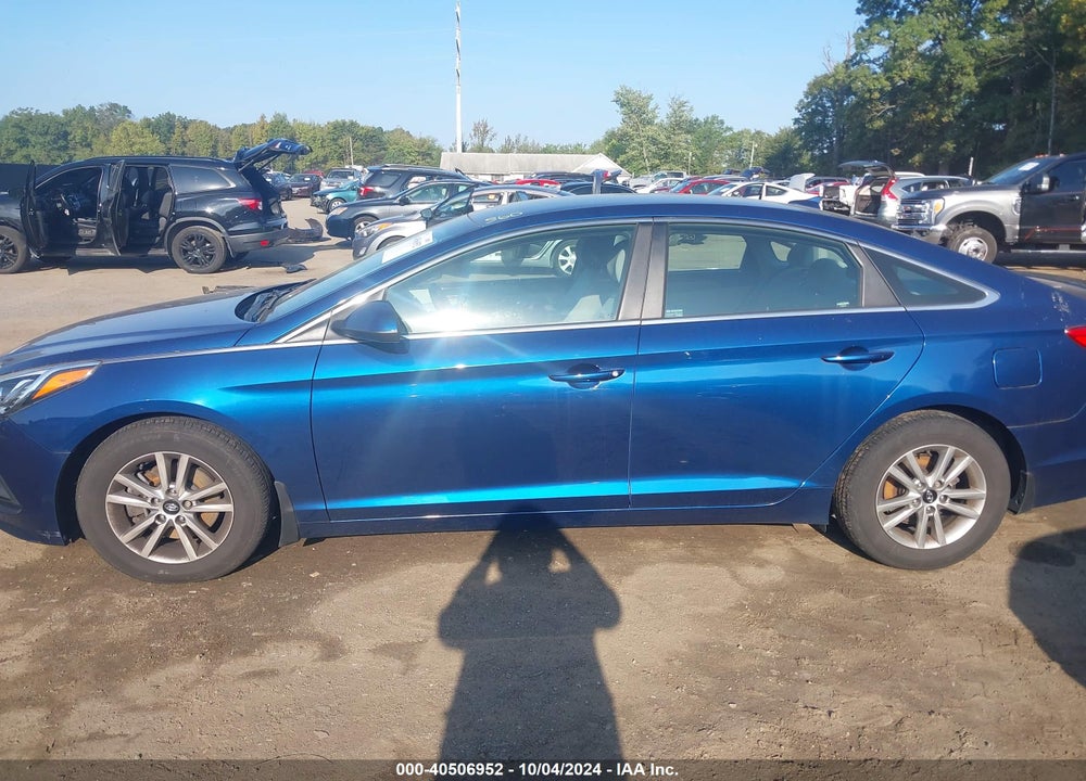 2015 HYUNDAI SONATA SE VIN: 5NPE24AF0FH185334