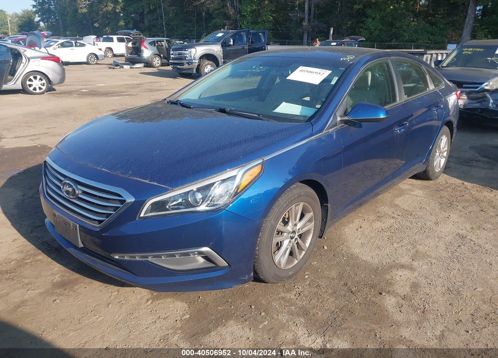 2015 HYUNDAI SONATA SE VIN: 5NPE24AF0FH185334