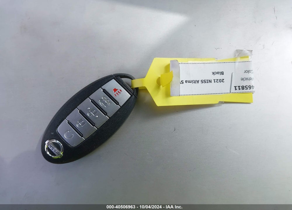 2021 NISSAN ALTIMA SV FWD VIN: 1N4BL4DV7MN412394