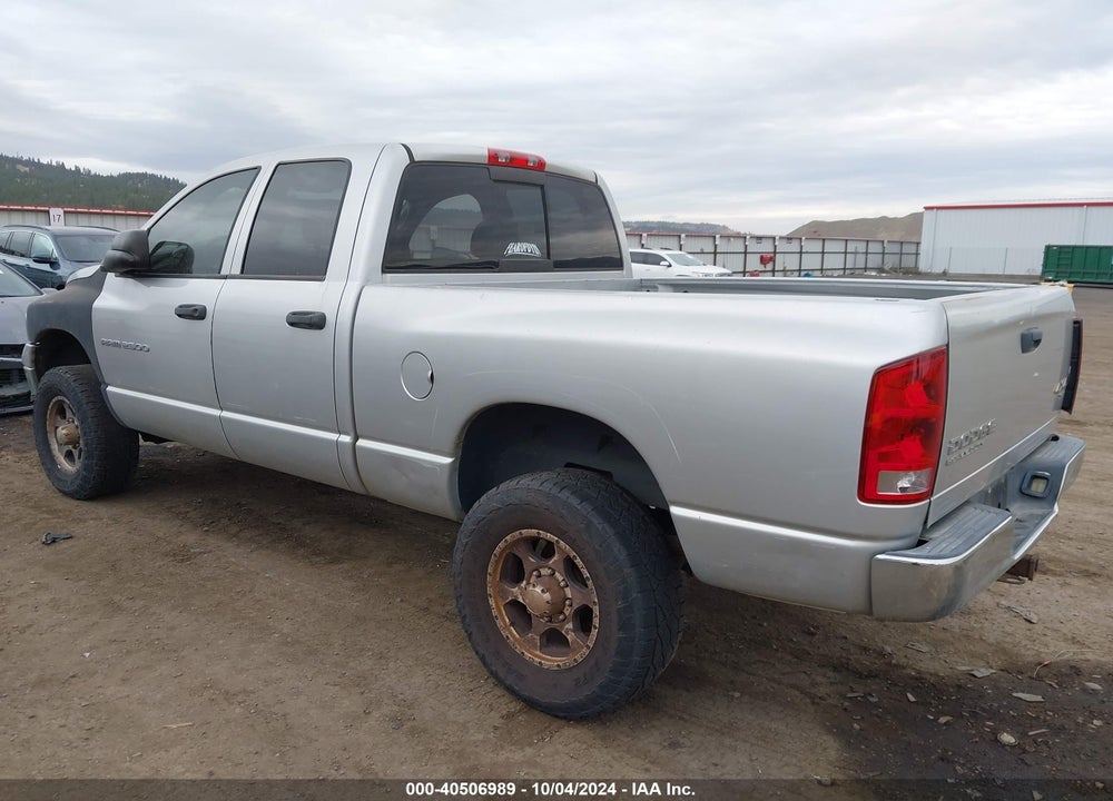 2004 DODGE RAM 2500 SLT/LARAMIE VIN: 3D7KU28D94G159560