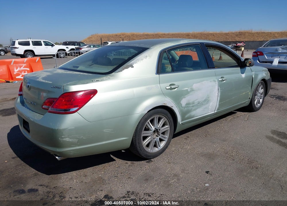 2005 TOYOTA AVALON LIMITED VIN: 4T1BK36B45U052871
