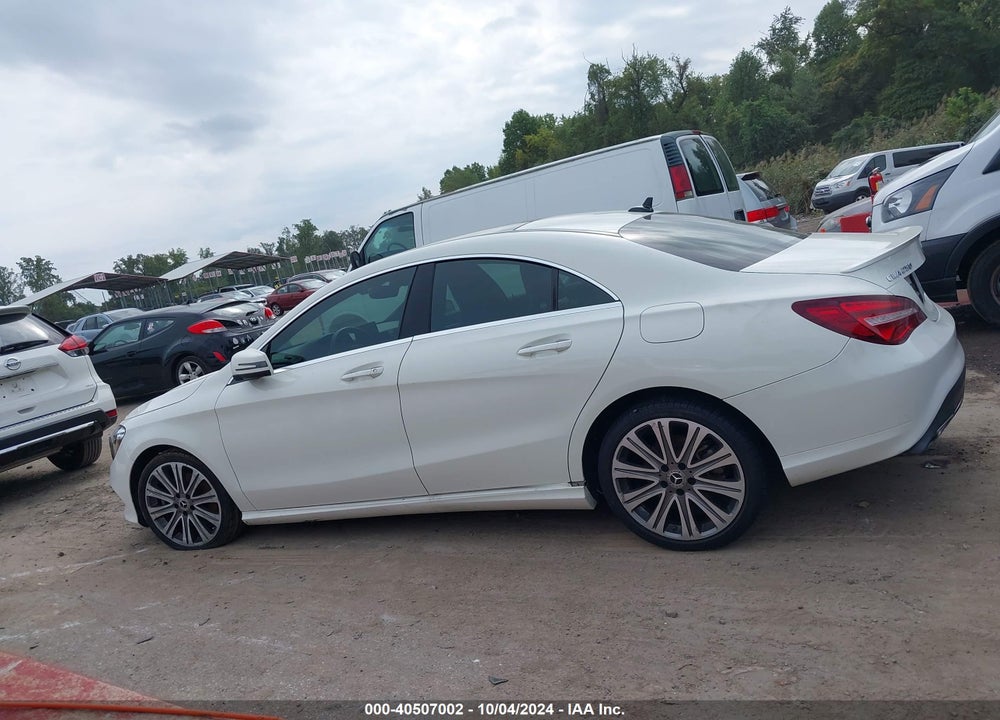 2018 MERCEDES-BENZ CLA 250 4MATIC VIN: WDDSJ4GB6JN529581