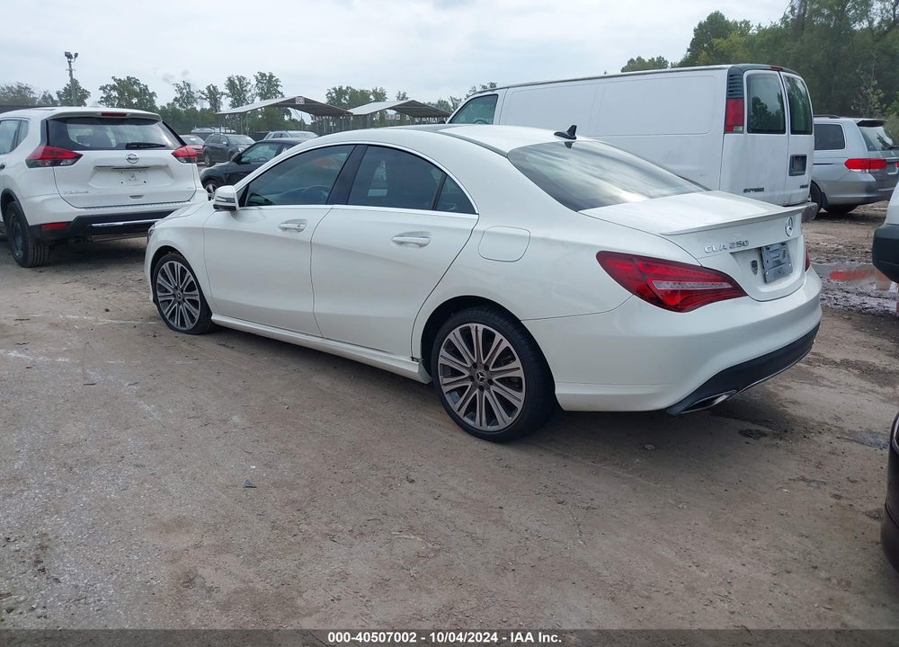 2018 MERCEDES-BENZ CLA 250 4MATIC VIN: WDDSJ4GB6JN529581