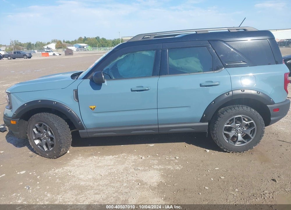 2021 FORD BRONCO SPORT BADLANDS VIN: 3FMCR9D91MRA03099