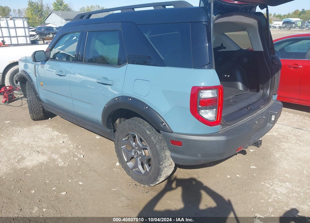 2021 FORD BRONCO SPORT BADLANDS VIN: 3FMCR9D91MRA03099