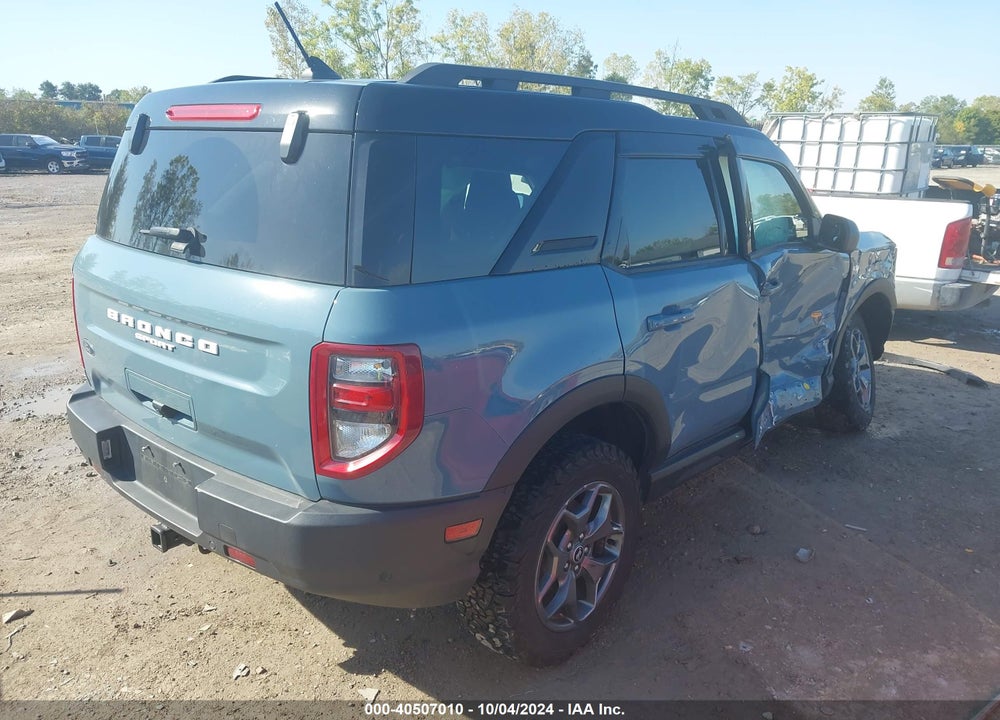 2021 FORD BRONCO SPORT BADLANDS VIN: 3FMCR9D91MRA03099