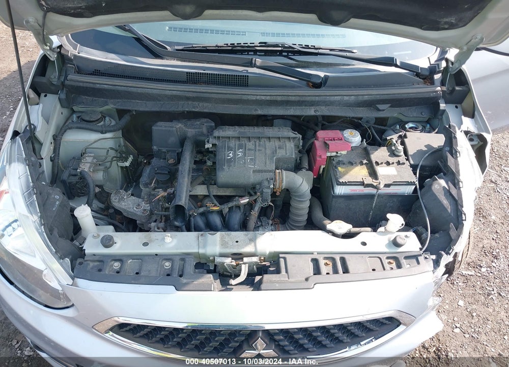 2019 MITSUBISHI MIRAGE ES VIN: ML32A3HJ6KH010267