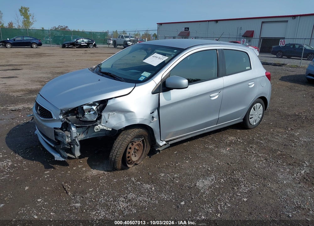 2019 MITSUBISHI MIRAGE ES VIN: ML32A3HJ6KH010267