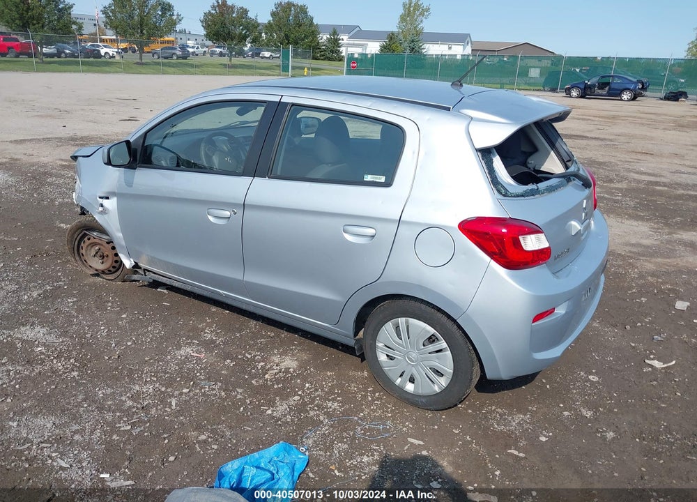 2019 MITSUBISHI MIRAGE ES VIN: ML32A3HJ6KH010267