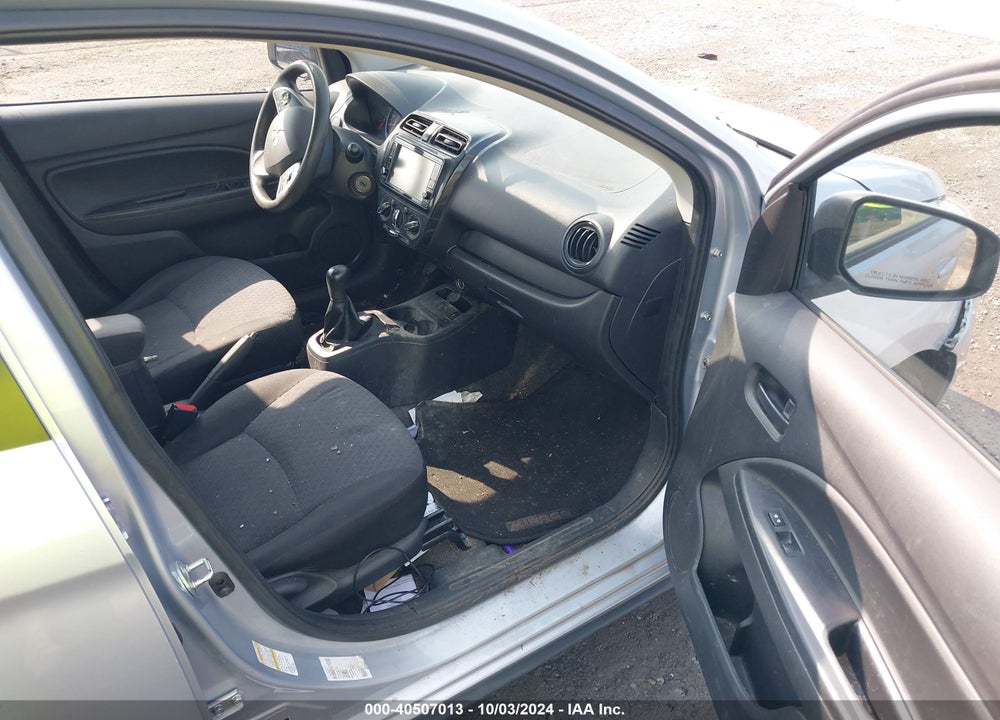 2019 MITSUBISHI MIRAGE ES VIN: ML32A3HJ6KH010267