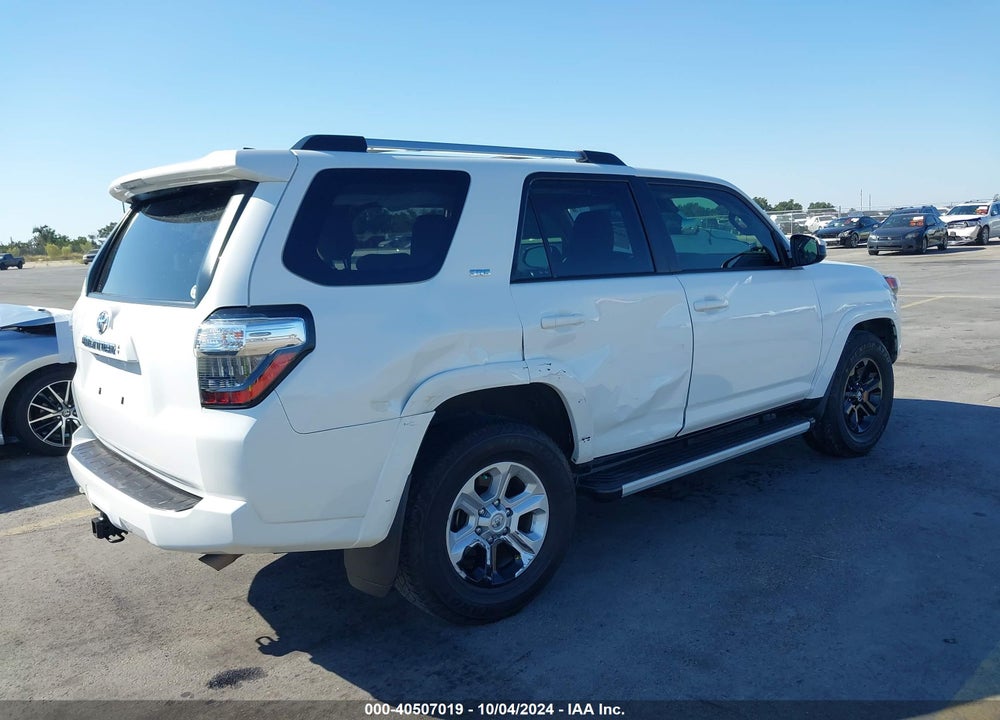 2022 TOYOTA 4RUNNER SR5 VIN: JTEEU5JR4N5255907