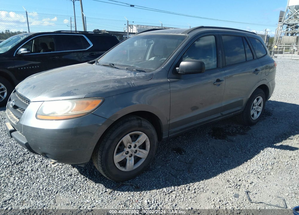 2009 HYUNDAI SANTA FE GLS VIN: 5NMSG13D59H269116