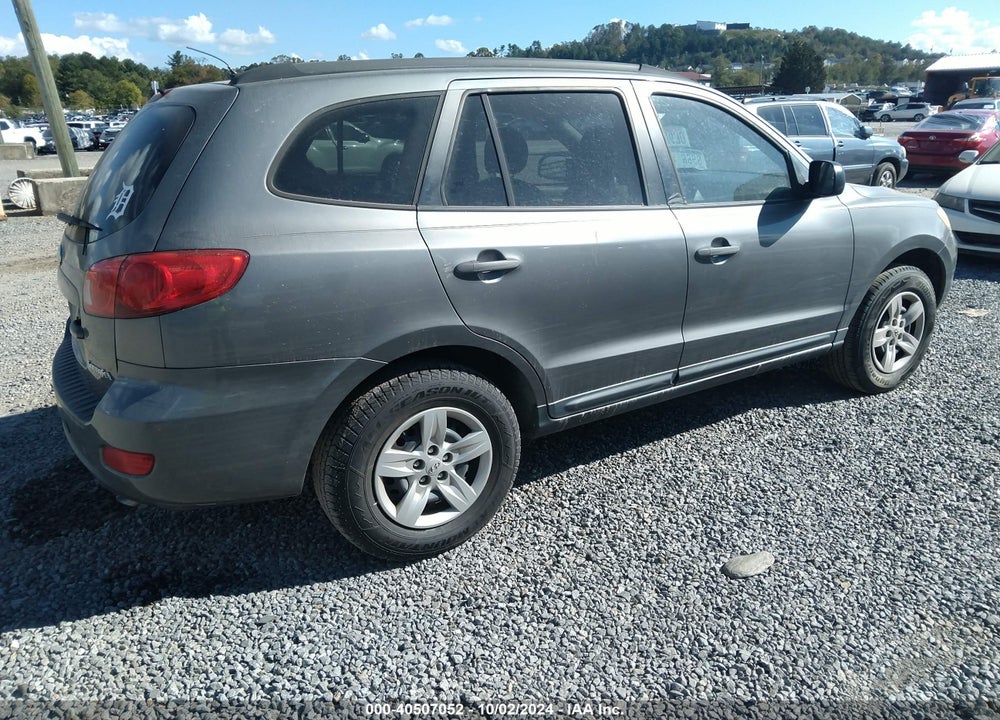 2009 HYUNDAI SANTA FE GLS VIN: 5NMSG13D59H269116