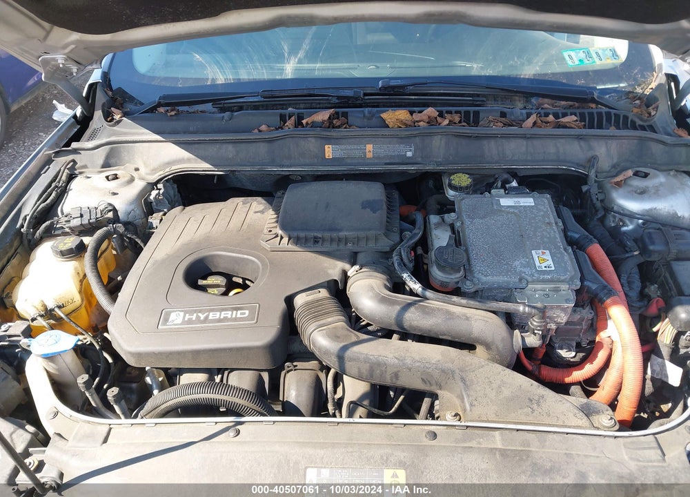 2013 FORD FUSION HYBRID SE VIN: 3FA6P0LU3DR171941