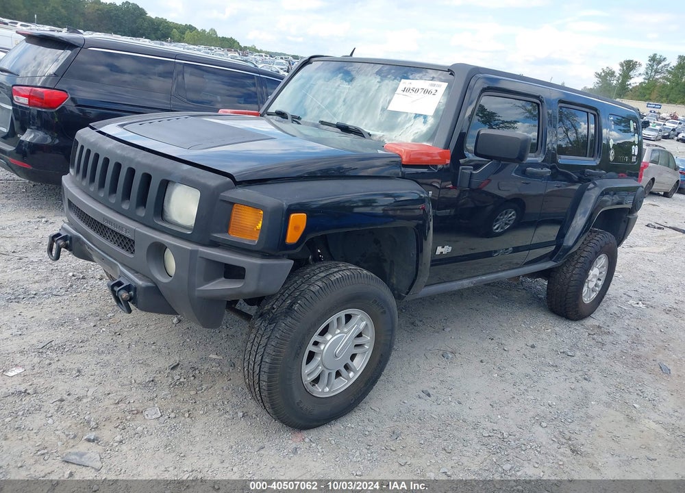 2007 HUMMER H3 SUV VIN: 5GTDN13E778166892
