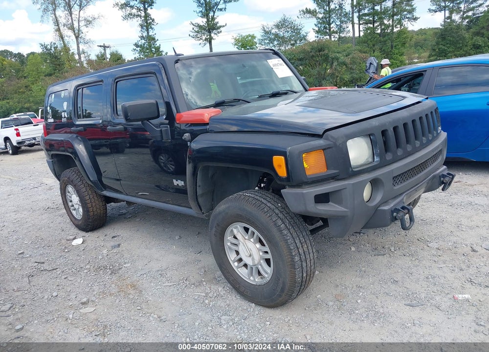 2007 HUMMER H3 SUV VIN: 5GTDN13E778166892