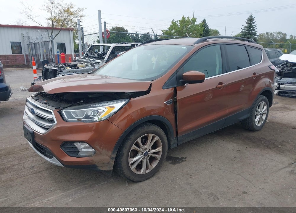 2017 FORD ESCAPE SE VIN: 1FMCU0GD7HUD78617