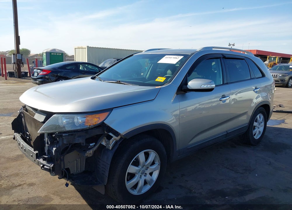 2012 KIA SORENTO LX VIN: 5XYKT3A63CG299972