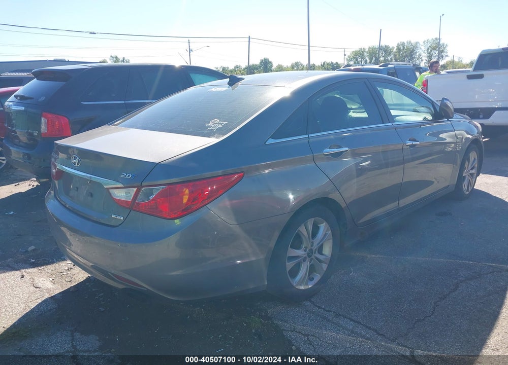 2012 HYUNDAI SONATA LIMITED 2.0T VIN: 5NPEC4AB7CH440552