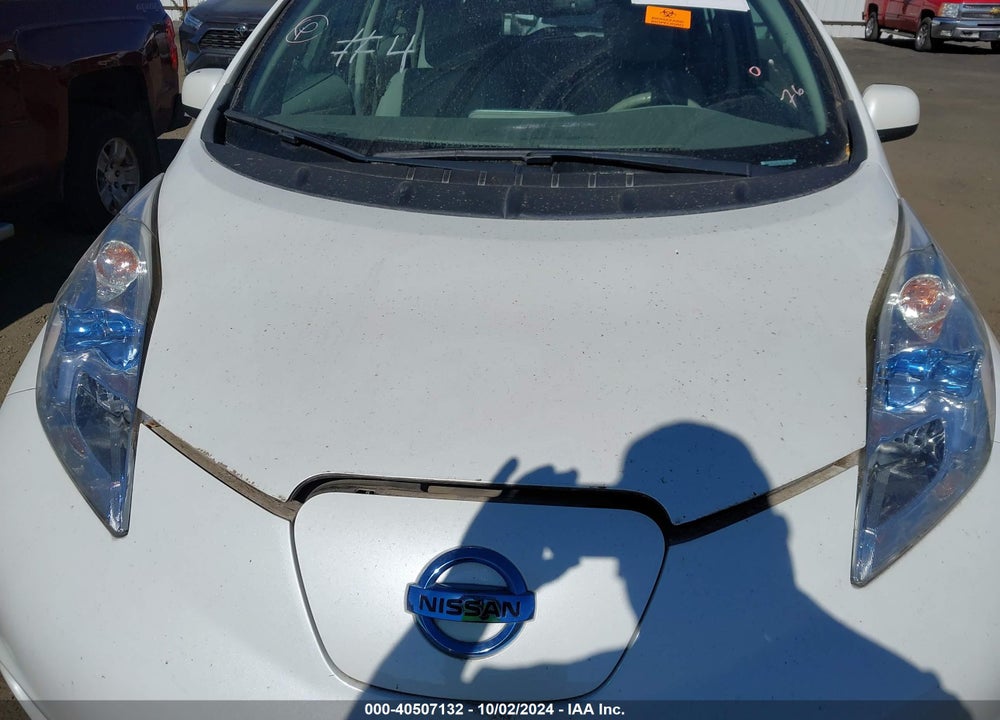 2013 NISSAN LEAF SV VIN: 1N4AZ0CP4DC411947