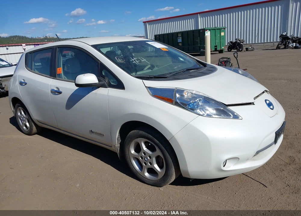 2013 NISSAN LEAF SV VIN: 1N4AZ0CP4DC411947