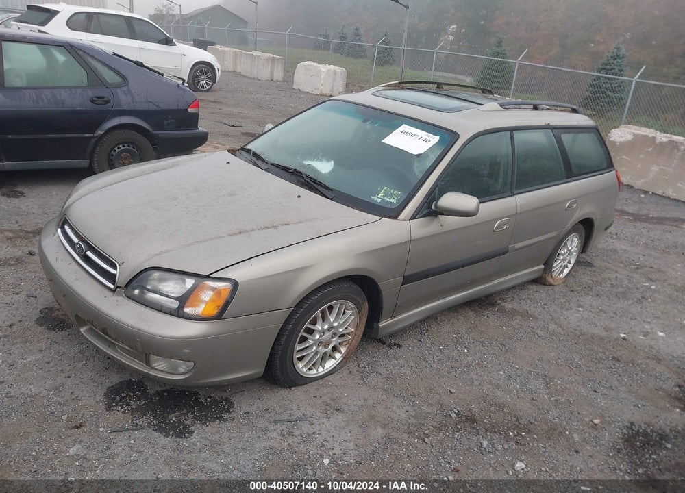 2000 SUBARU LEGACY GT VIN: 4S3BH6453Y7306882