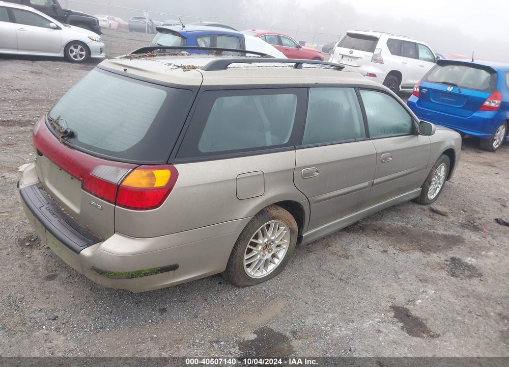 2000 SUBARU LEGACY GT VIN: 4S3BH6453Y7306882