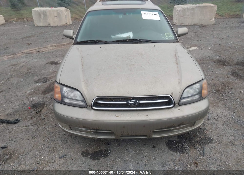 2000 SUBARU LEGACY GT VIN: 4S3BH6453Y7306882