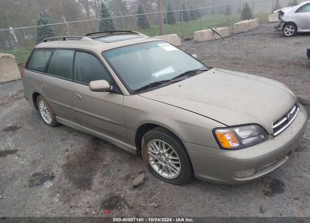 2000 SUBARU LEGACY GT VIN: 4S3BH6453Y7306882
