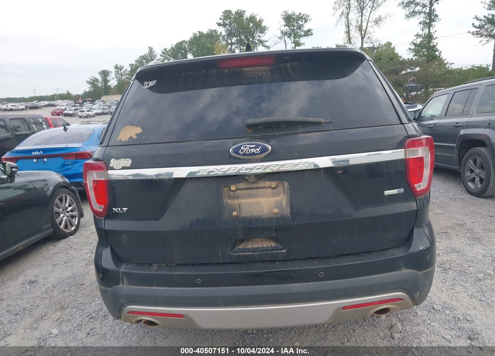 2016 FORD EXPLORER XLT VIN: 1FM5K8D80GGB37211