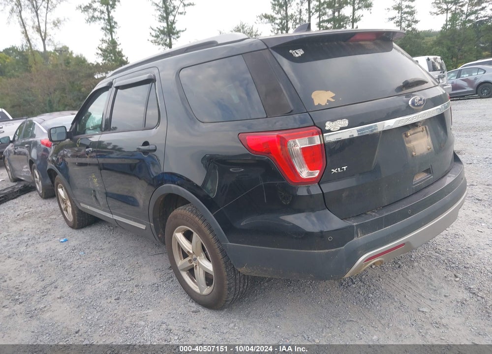 2016 FORD EXPLORER XLT VIN: 1FM5K8D80GGB37211
