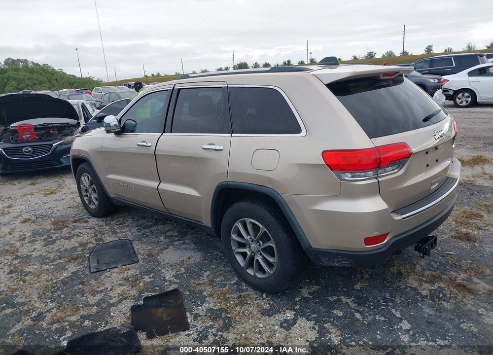 2014 JEEP GRAND CHEROKEE LIMITED VIN: 1C4RJEBG2EC348156