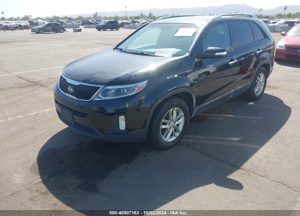 2015 KIA SORENTO LX V6 VIN: 5XYKT4A76FG589321