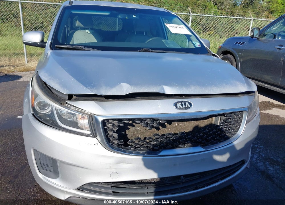 2015 KIA SEDONA LX VIN: KNDMB5C11F6042048
