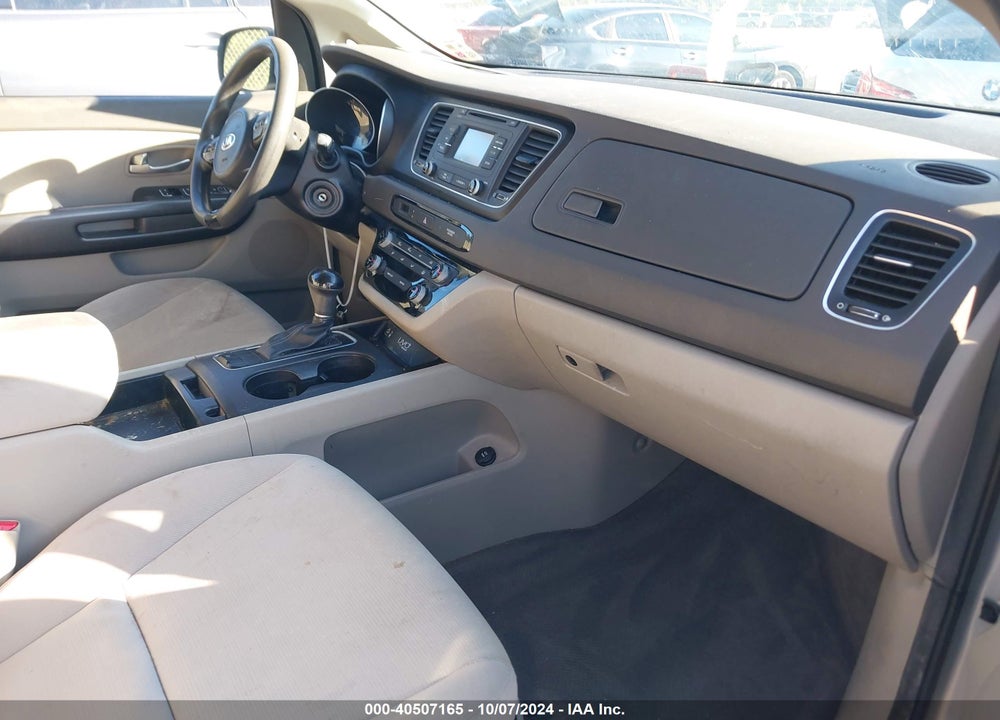 2015 KIA SEDONA LX VIN: KNDMB5C11F6042048
