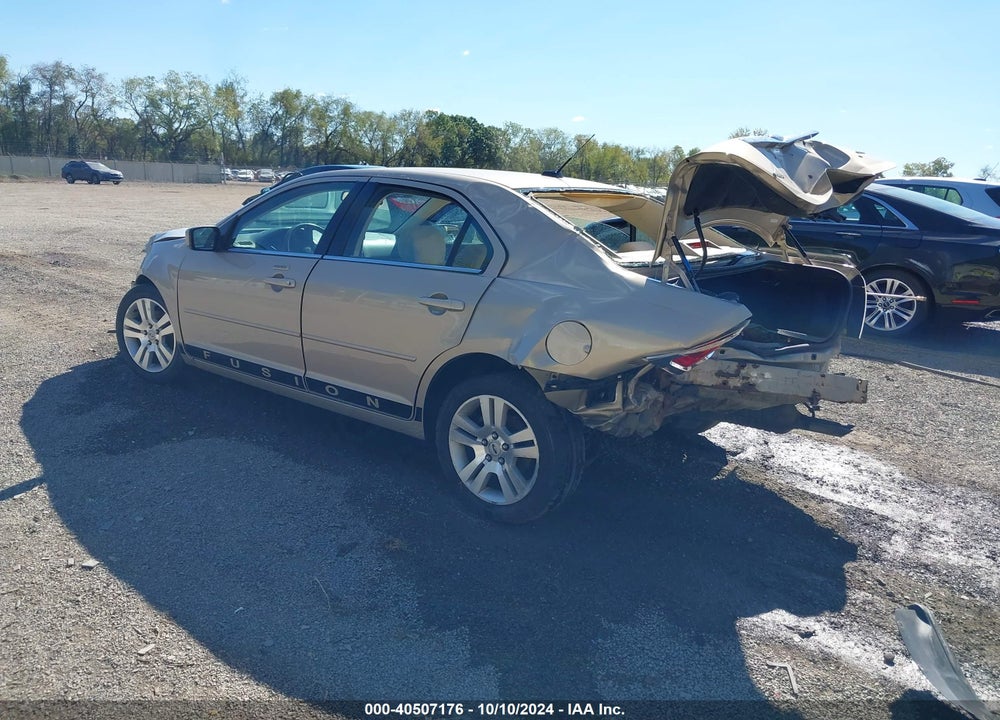 2008 FORD FUSION SEL VIN: 3FAHP08Z18R187610